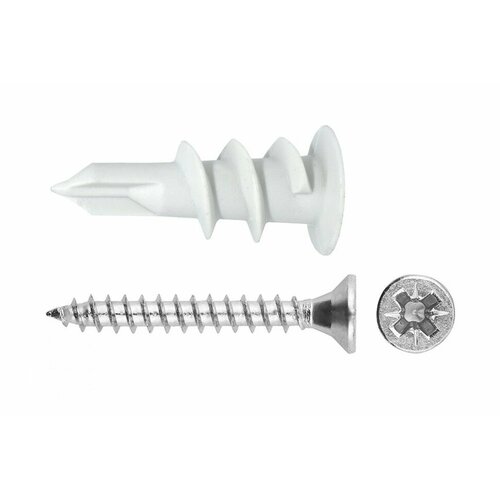 Дюбель DRIVA с шурупом Tecfi HF 15x32 4 шт 147479