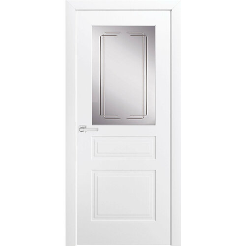 Межкомнатная дверь Dariano Манчестер 23 гравировка Турин эмаль