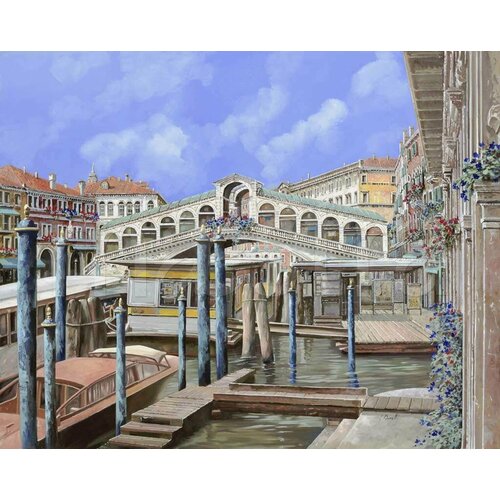 Фотообои Архитектура Венеции 275x346 (ВхШ), бесшовные, флизелиновые, MasterFresok арт 8-110