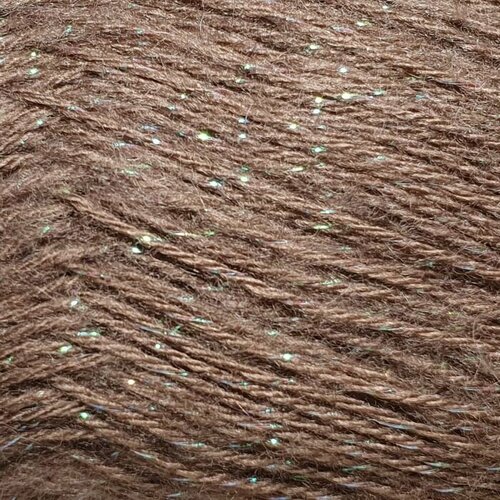 Пряжа JINA Мохер Премиум с люрексом, капучино - 1467, 10% шерсть, 10% мохер, 30% мохер look, 50% искус. шелк, 5 мотков, 100 г, 500 м.