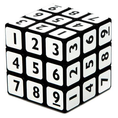 Головоломка FanXin Sudoku cube 3x3 Черный головоломка fanxin rounded corner 3x3 color