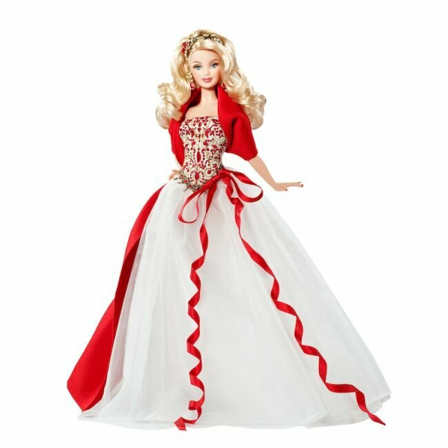 Кукла Barbie Праздничная 2010 - Barbie Collector Holiday, 28 см, R4545