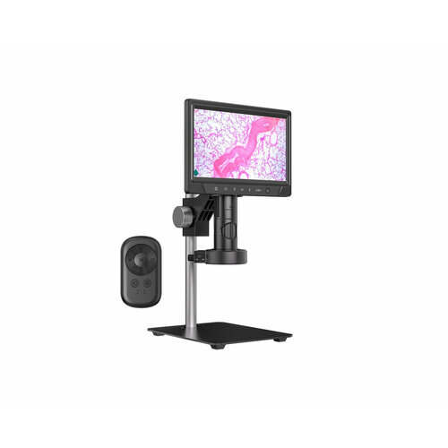 Микроскоп для увеличения и пайки микросхем Erudit Mod: H351с (Y11529KIM) (1920x1080 / 14MP, увеличение 1600x) с монитором и записью на SD