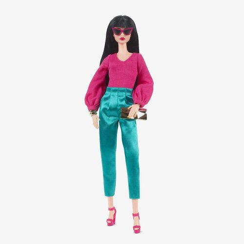 Кукла Barbie Looks Doll With Mix-and-Match Fashions (Барби Лукс мода Микс-энд Мэтч) кукла barbie looks лукс образы блондинка с короткой стрижкой hcb78