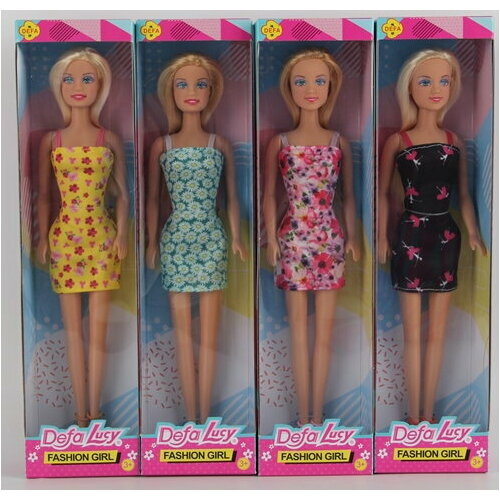 Кукла 29 см в летнем платье в коробке в ассортименте.