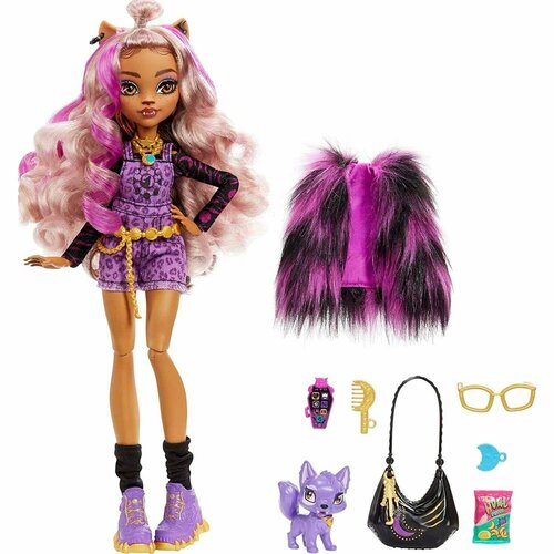 кукла монстер хай клодин вульф мои сладкие 1600 mattel Кукла Monster High Clawdeen HHK52