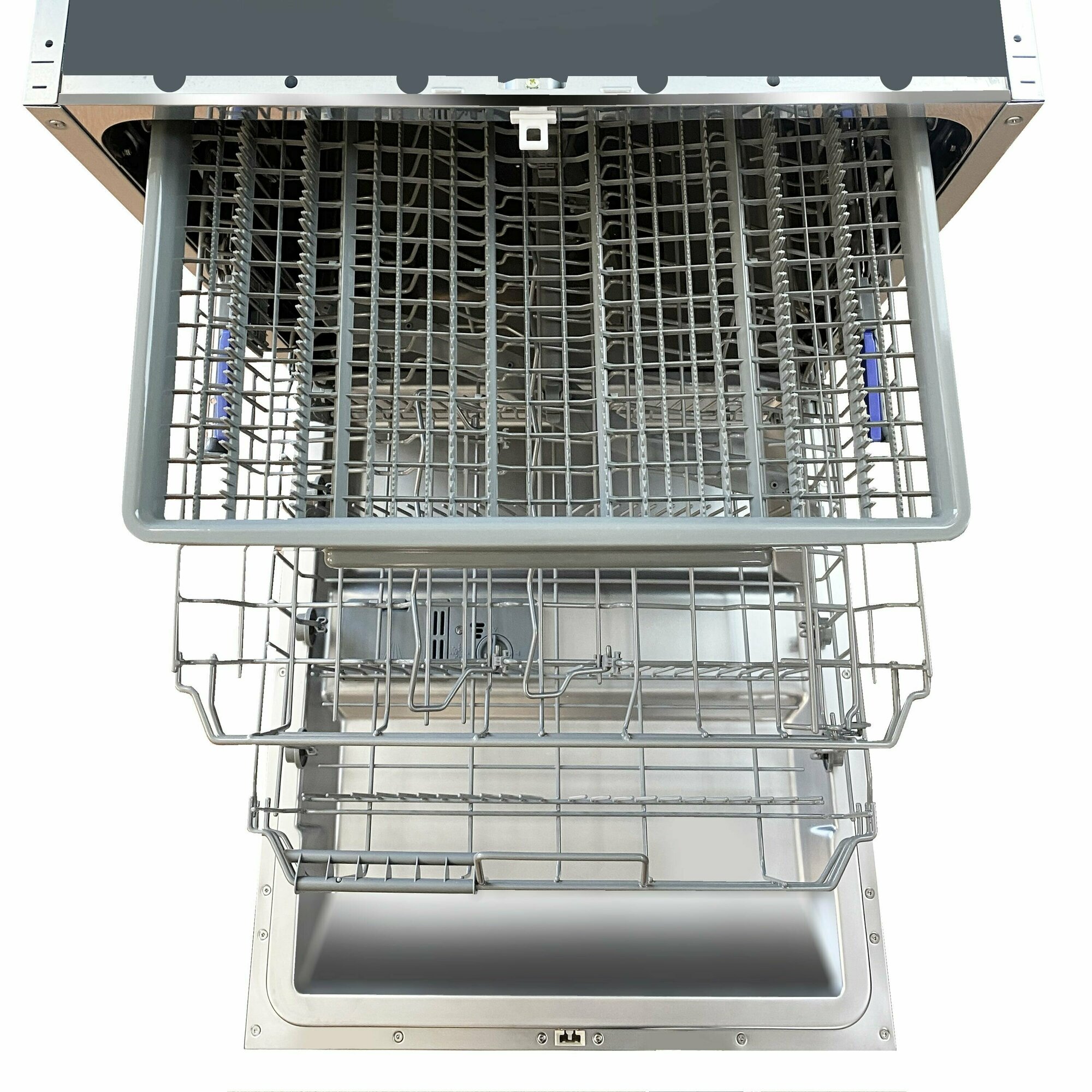 Встраиваемая посудомоечная машина Ginzzu DC605, 60см, 14 комплектов, средства 3в1, изменяемая высота корзины - фотография № 6