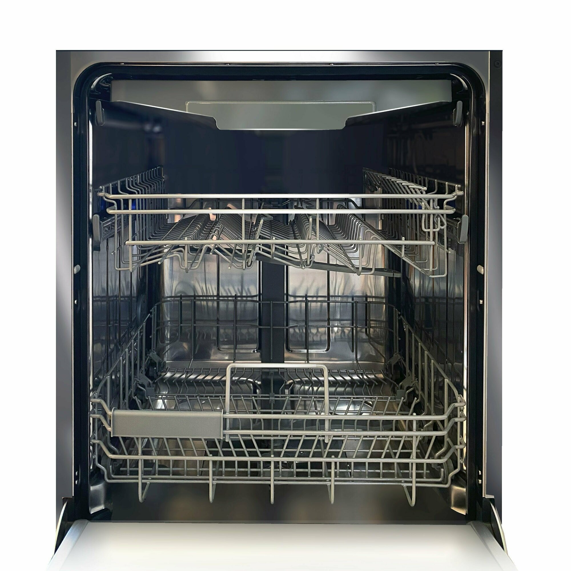 Встраиваемая посудомоечная машина Ginzzu DC605, 60см, 14 комплектов, средства 3в1, изменяемая высота корзины - фотография № 9