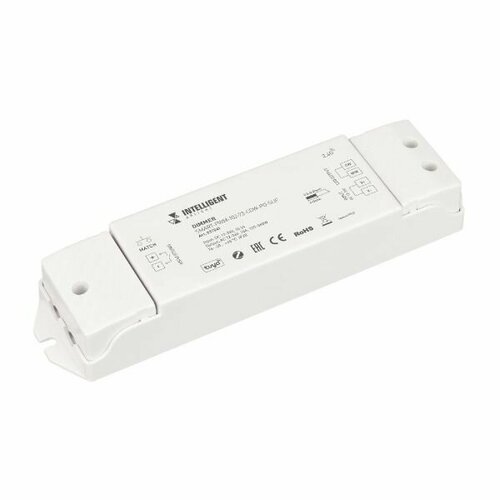 Диммер Arlight SMART-PWM-102-72-CDW-PD-SUF (12-36V, 2x5A, ZB, 2.4G) 037341 corui wifi zigbee tuya smart temperature