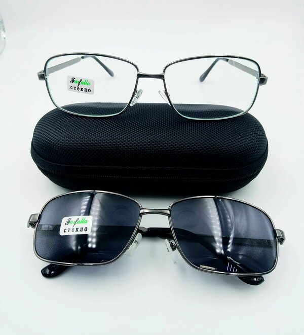 Солнцезащитные очки Farfalla Rosso, авиаторы, оправа: пластик, ударопрочные, фотохромные, с защитой от УФ, устойчивые к появлению царапин