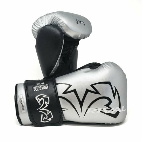 Перчатки боксерские RIVAL RS11V EVOLUTION SPARRING GLOVES, 14 унций, серебристые