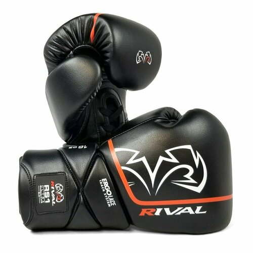 Перчатки боксерские RIVAL RS1 ULTRA SPARRING GLOVES 2.0, 16 унций, черные