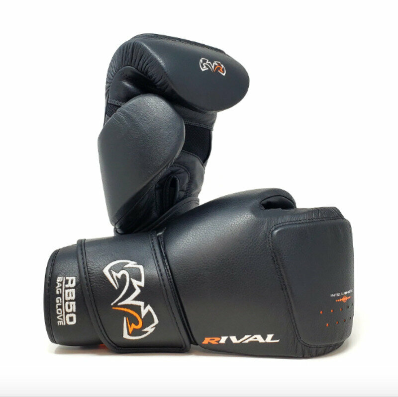 Перчатки боксерские RIVAL RB50 INTELLI-SHOCK COMPACT BAG GLOVES, размер XL, черные