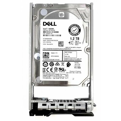 Жесткий диск Dell 400-AJPD 12Tb 10520 SAS 25 HDD 3137000₽