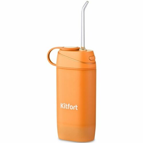 Ирригатор KITFORT КТ-2945-4 оранжевый, портативный