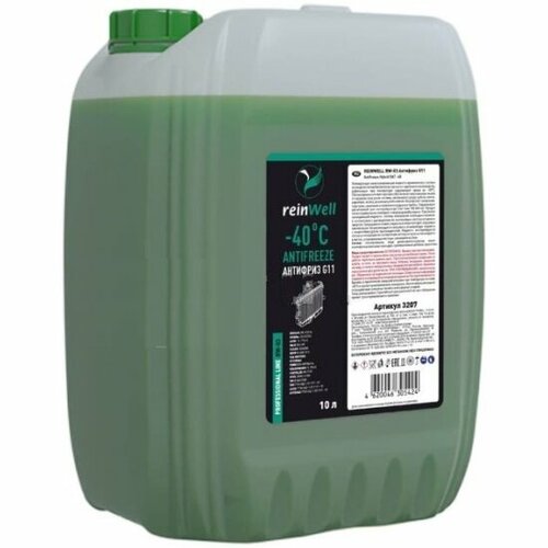 Антифриз Reinwell Antifreeze Hybrid G11 10 л