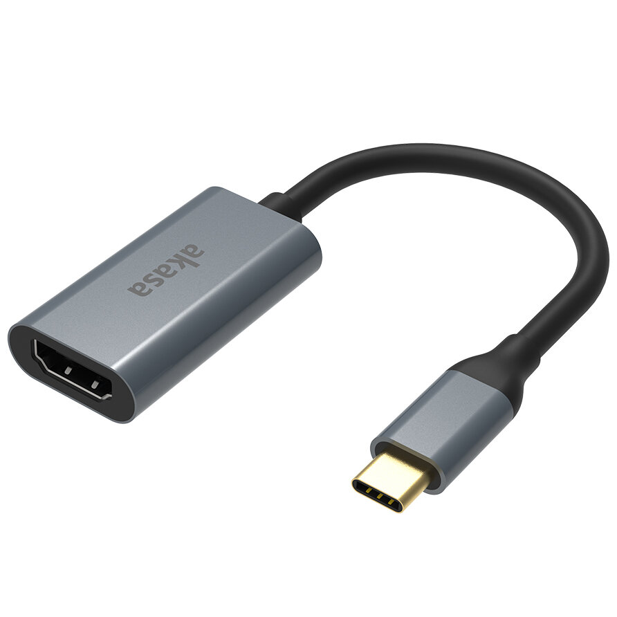 Переходник Akasa AK-CBCA24-18BK USB Type-C-HDMI