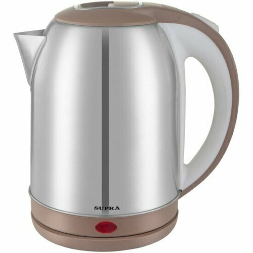 Электрочайник Supra KES-1825 серебристыйбежевый 124400₽