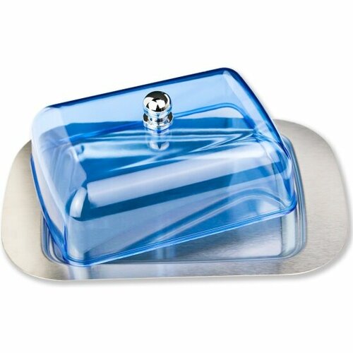 Масленка Tima с крышкой темно-синяя 865₽