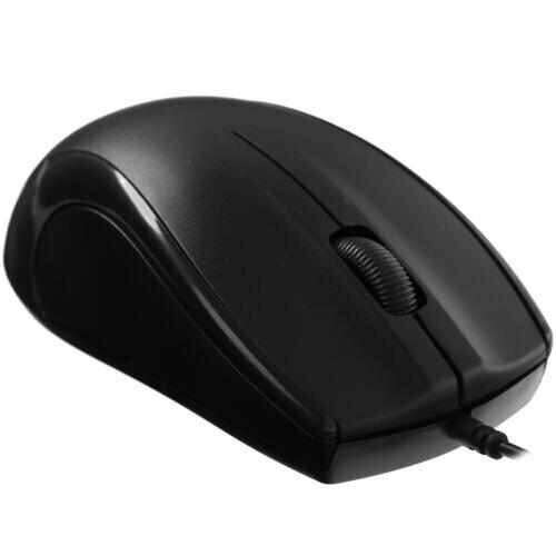 Мышь проводная Aceline CM-503BU черный 62500₽