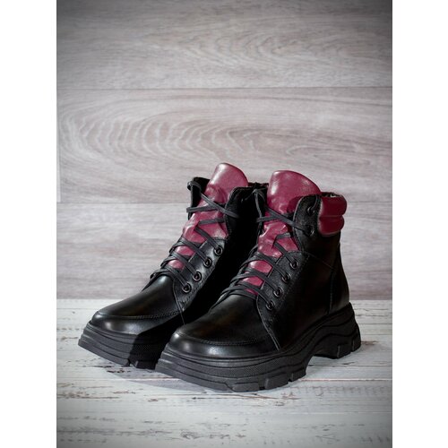 Ботинки, размер 40, черный