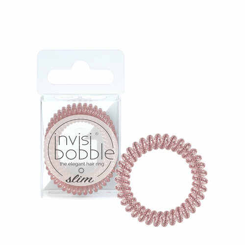 Invisibobble Резинки-пружинки для волос Slim Pink Monocle 1 шт