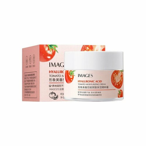 Images Увлажняющий крем для лица с гиалуроном и экстрактом томата Hyaluronic Acid Tomato Moisturizing Cream, 50мл