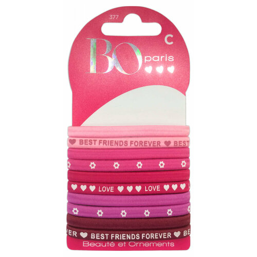 Резинки для волос BO Paris набор из 2-х комплектов, 10 шт