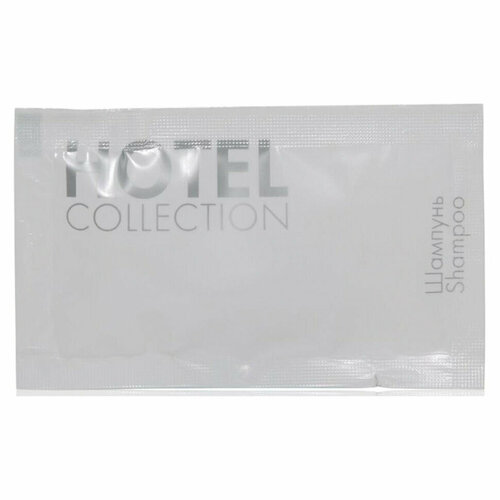 Шампунь одноразовый 10 мл комплект 500 шт HOTEL COLLECTION саше флоупак 2000313 1 штук 608845 2500₽