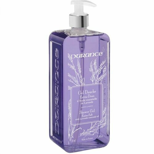 Durance / Гель для душа с экстрактом Лаванды 750мл. Shower Gel with Lavender essential oil durance гель для душа с экстрактом лимона и имбиря 750мл shower gel with lemon ginger essential oils