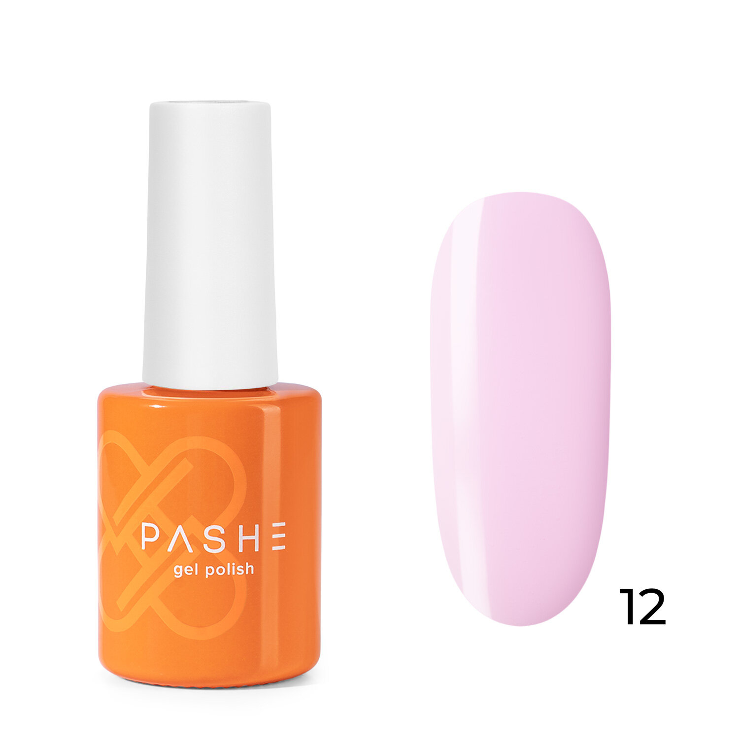 фото PASHE ATELIER цветной гель-лак №12 - "лавандовое молоко" (9 МЛ)