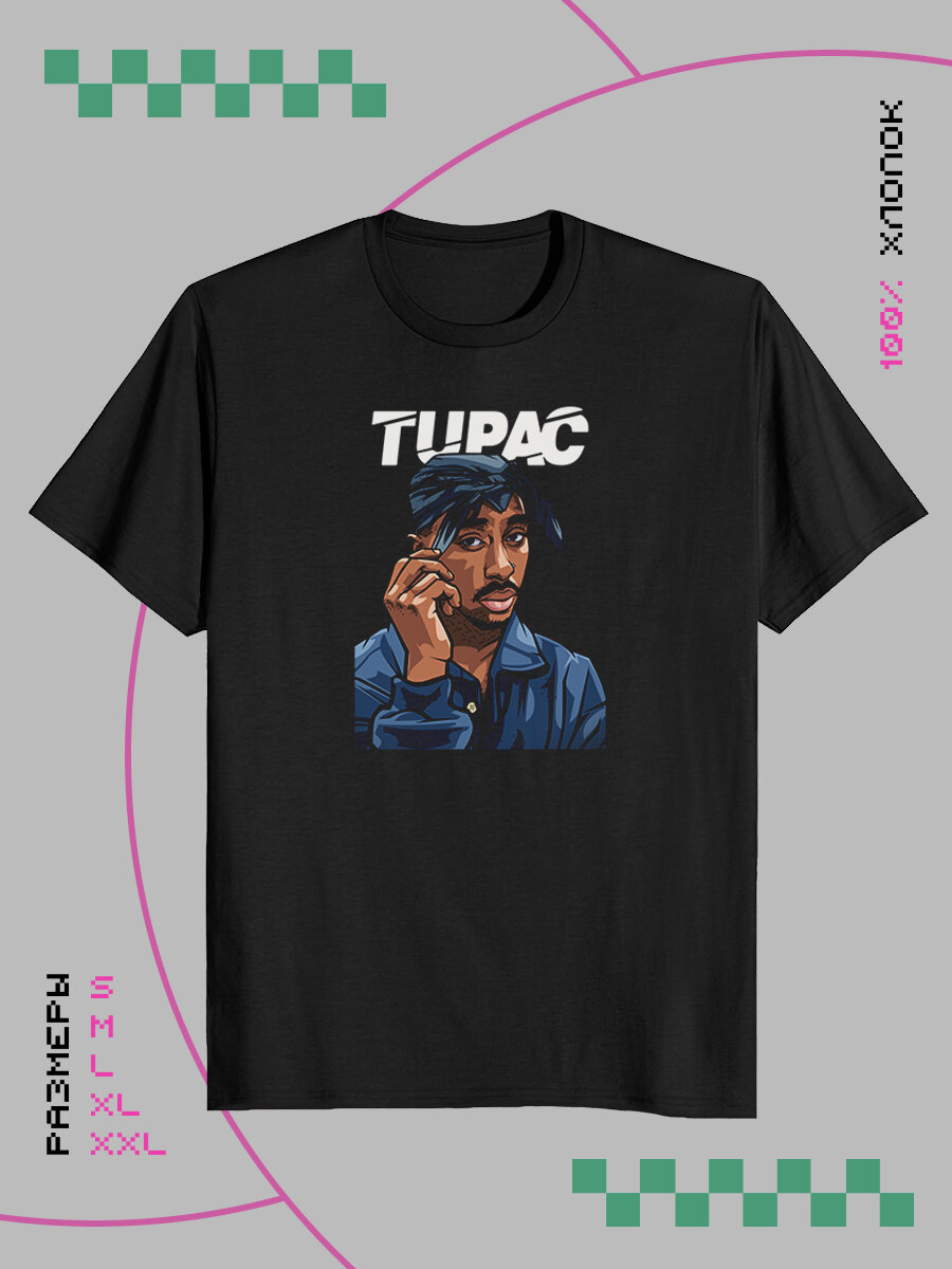 Футболка ZEKEKS, размер M, чёрный