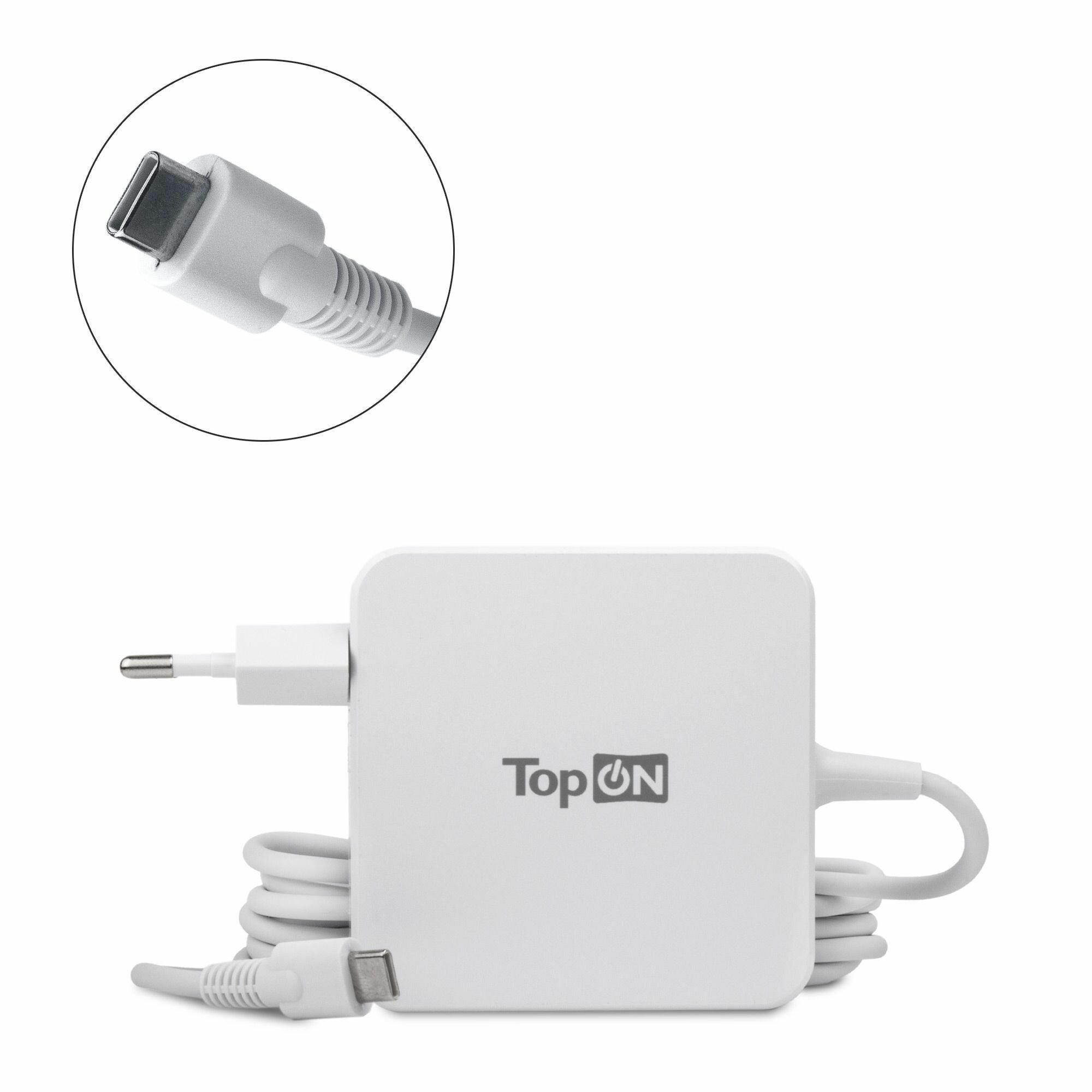 Блок питания Topon TOP-UC65W Quick Charge, USB Type-C