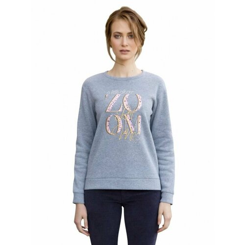 фото Толстовка pelican, размер l, серый