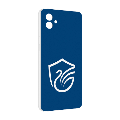 Чехол MyPads фк олимп долгопрудный мужской для Samsung Galaxy M04 задняя-панель-накладка-бампер