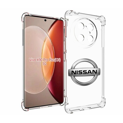 Чехол MyPads nissan-ниссан-3 мужской для Vivo X90 Pro Plus задняя-панель-накладка-бампер