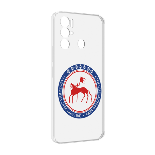 Чехол MyPads герб-саха-якутия для Tecno Pova Neo 4G задняя-панель-накладка-бампер