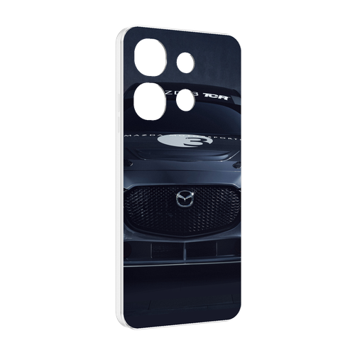Чехол MyPads mazda мазда 3 для Tecno Spark Go 2023 (BF7) / Tecno Smart 7 задняя-панель-накладка-бампер