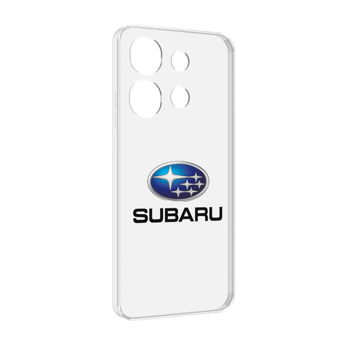 Чехол MyPads subaru-4 мужской для Tecno Spark Go 2023 (BF7) / Tecno Smart 7 задняя-панель-накладка-бампер чехол mypads subaru субару 1 мужской для tecno pop 5 go задняя панель накладка бампер