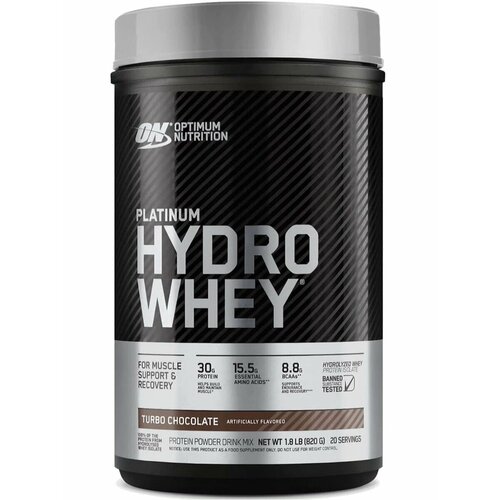 Изолят протеина OPTIMUM NUTRITION Platinum Hydro Whey 794 г, Турбо шоколад