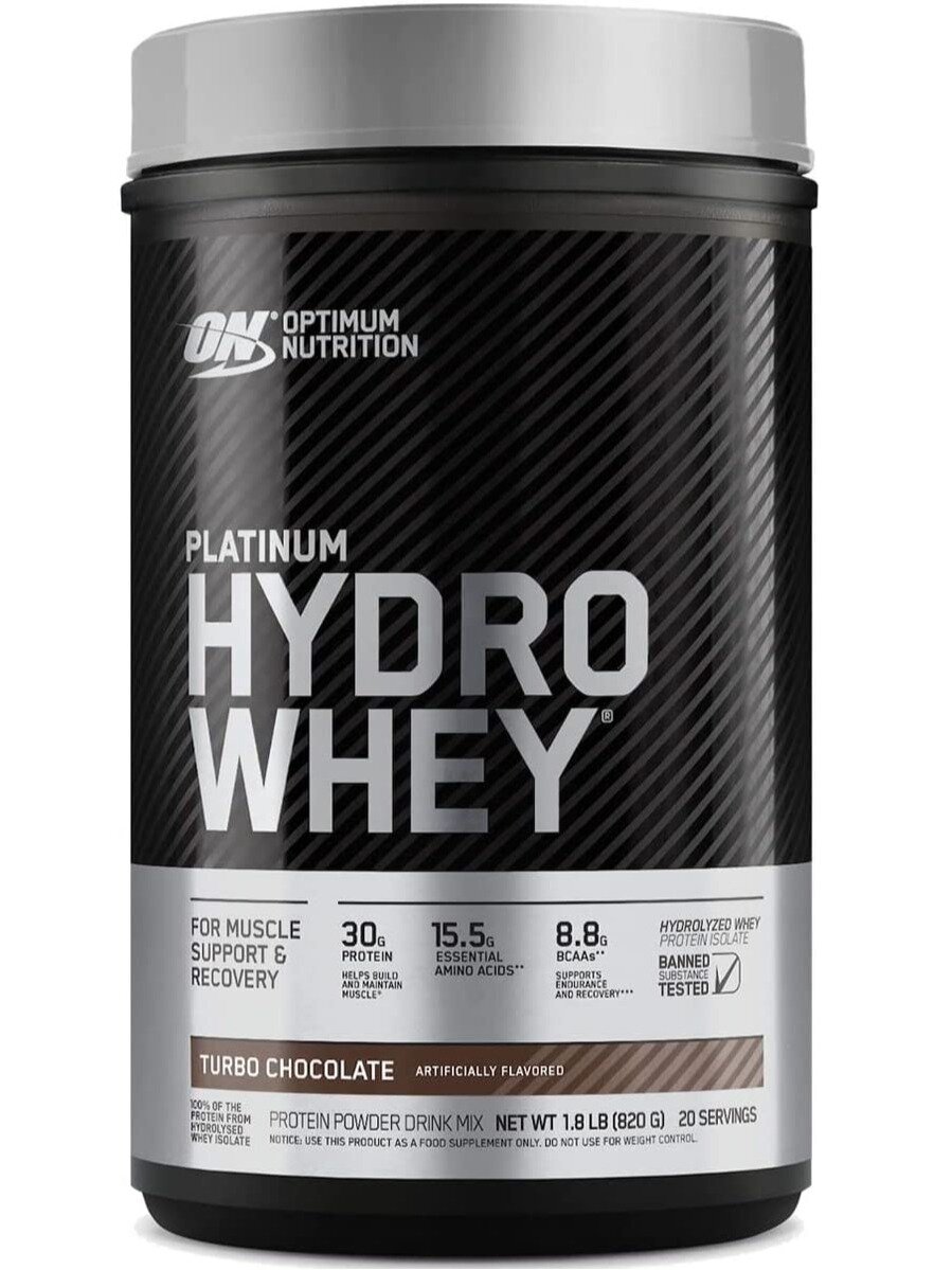 Изолят протеина OPTIMUM NUTRITION Platinum Hydro Whey 794 г, Турбо шоколад