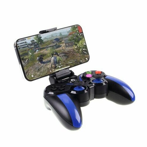 Геймпад беспроводной универсальный VA-013 012592 Черный синий 230900₽