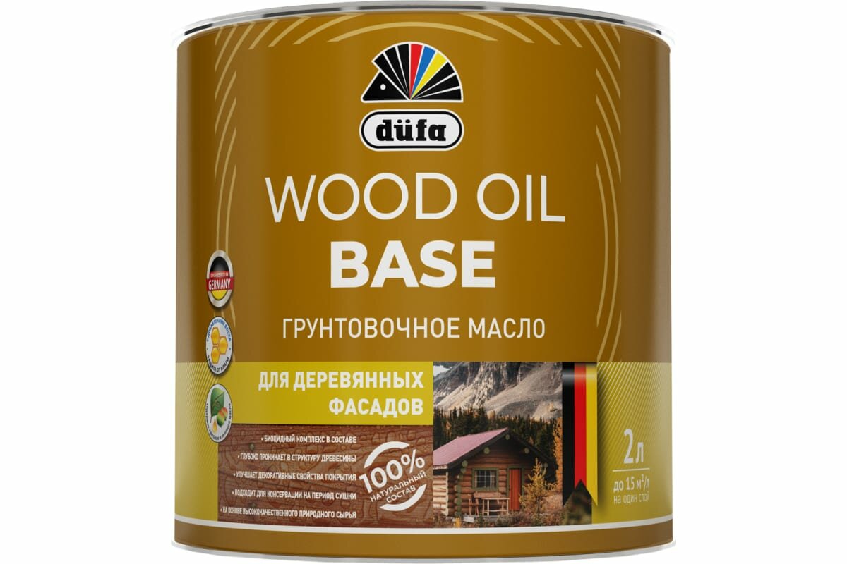 фото Грунтовочное масло Dufa WOOD OIL BASE, бесцветный