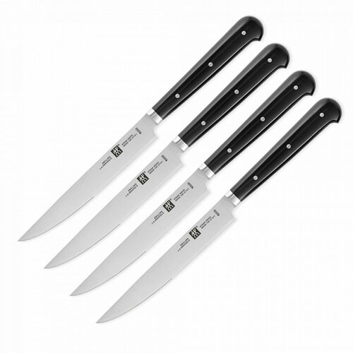 Набор из 4-х столовых ножей для стейка, рукоять пластик 39029-004 Steak Knives