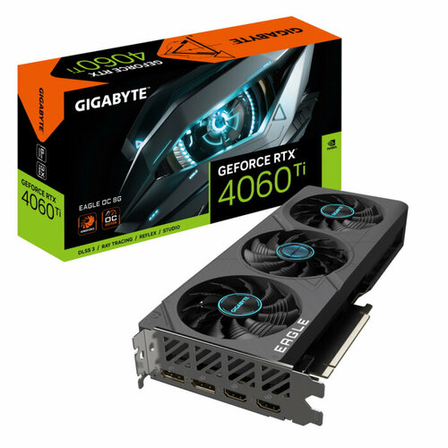 Gigabyte RTX4060Ti EAGLE OC 8GB GV-N406TEAGLE OC-8GD 6237000₽