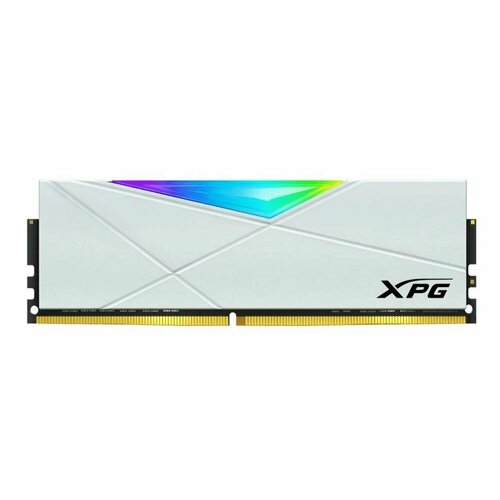 Память оперативная DDR4 32Gb Adata XPG Spectrix D50 3600MHz RGB, белый радиатор оперативная память 16gb ddr4 3600mhz adata xpg spectrix d60g rgb ax4u360016g18a st60