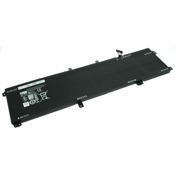 Аккумулятор 245RR для ноутбука Dell XPS 15-9530 10.8V 91Wh (8420mAh) черный