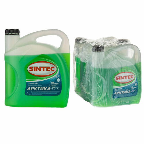 Жидкость незамерзающая Sintec Арктика -25 С 4л фирм кан 3 штукиупаковка 4461₽
