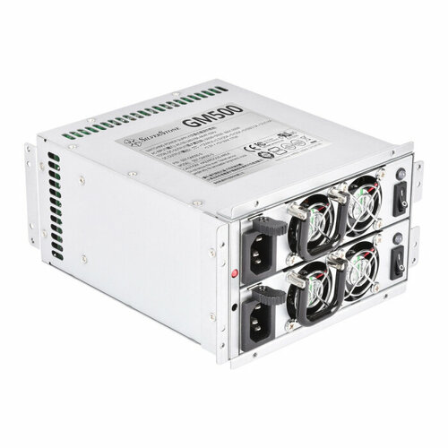 Silverstone G540GM500S00210 80 PLUS Silver 500W mini redundant power supply 80 PLUS Silver 500W mini redundant power supply G540GM500S00210 5747400₽