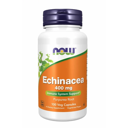 NOW Echinacea 400 мг 100 капсул Нау Эхинацея 400 мг Общее укрепление организма
